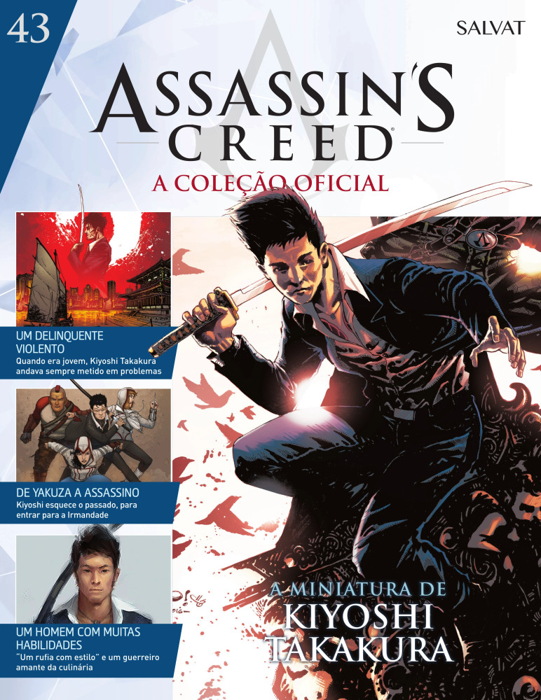 Nº43 Kiyoshi TakakuraAssassin's Creed - A Coleção Oficial