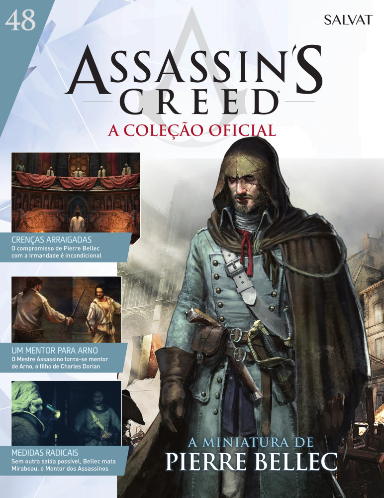 Nº48 Pierre BellecAssassin's Creed - A Coleção Oficial