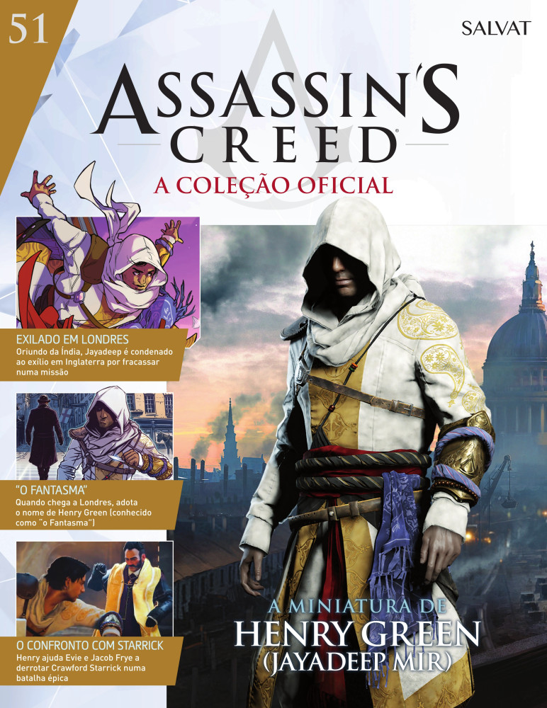 Nº51 Henry Green (Jayadeep Mir)Assassin's Creed - A Coleção Oficial