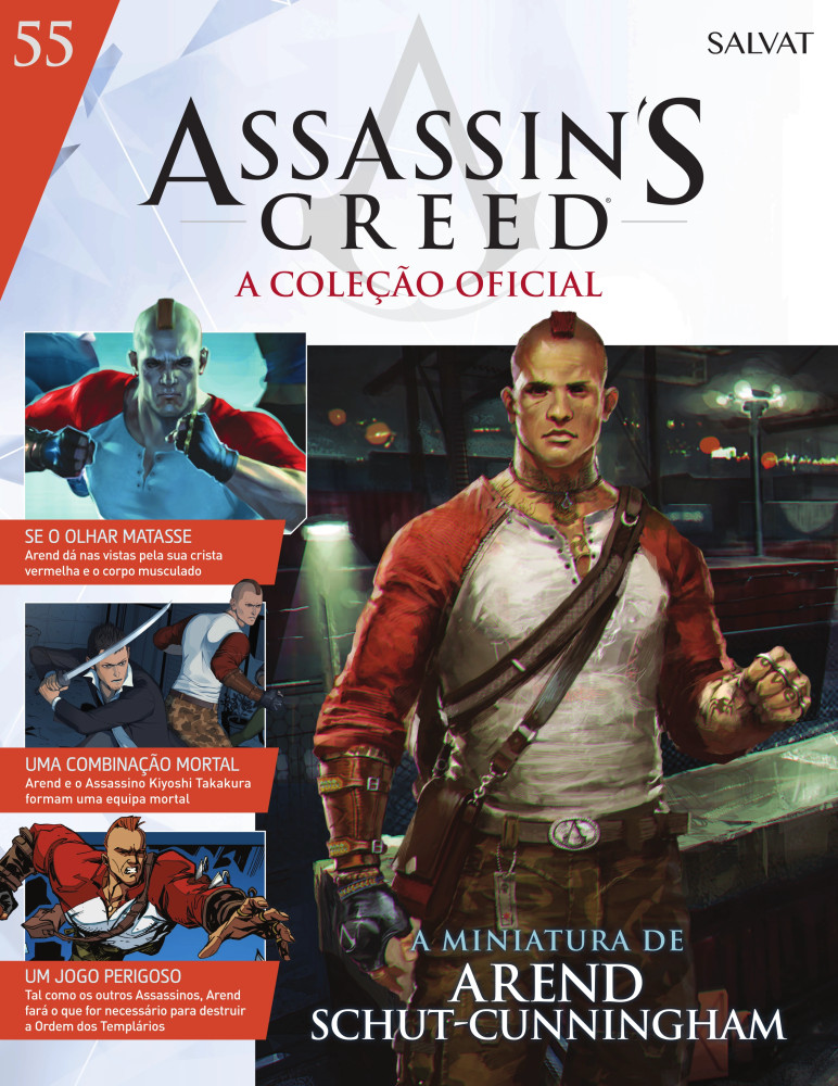 Nº55 Arend Schut-CunninghamAssassin's Creed - A Coleção Oficial