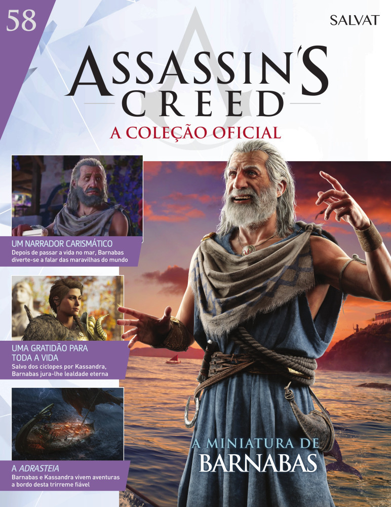 Nº58 BarnabasAssassin's Creed - A Coleção Oficial