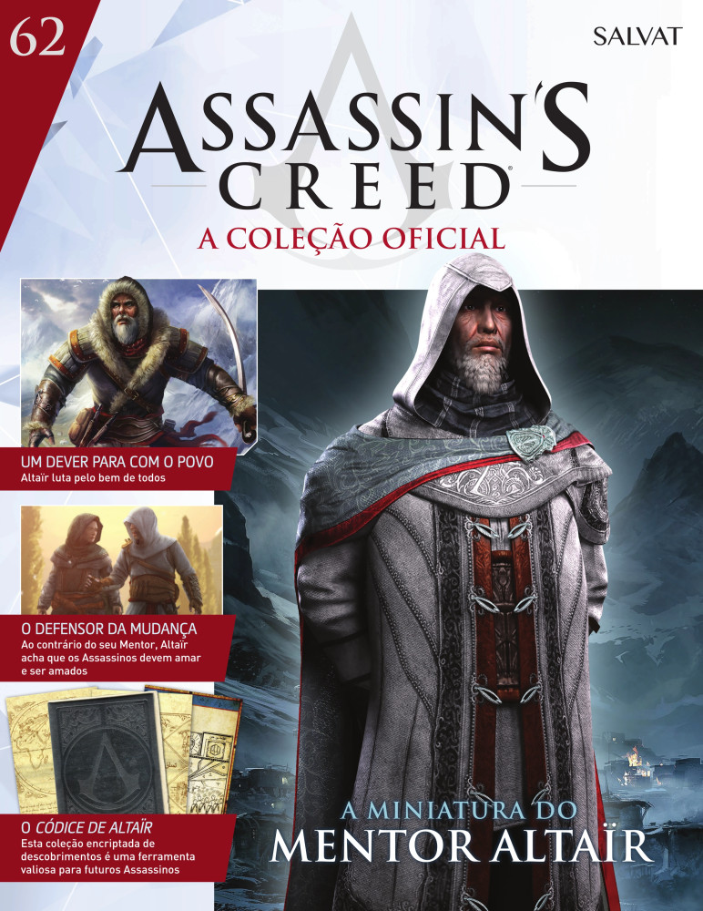 Nº62 Mentor AltaïrAssassin's Creed - A Coleção Oficial