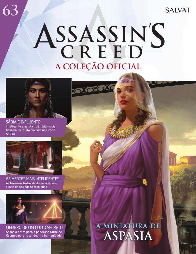 Nº63 AspasiaAssassin's Creed - A Coleção Oficial