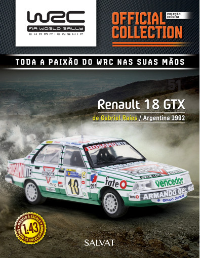 Renault 18 GTX 1992 WRC Nº 39