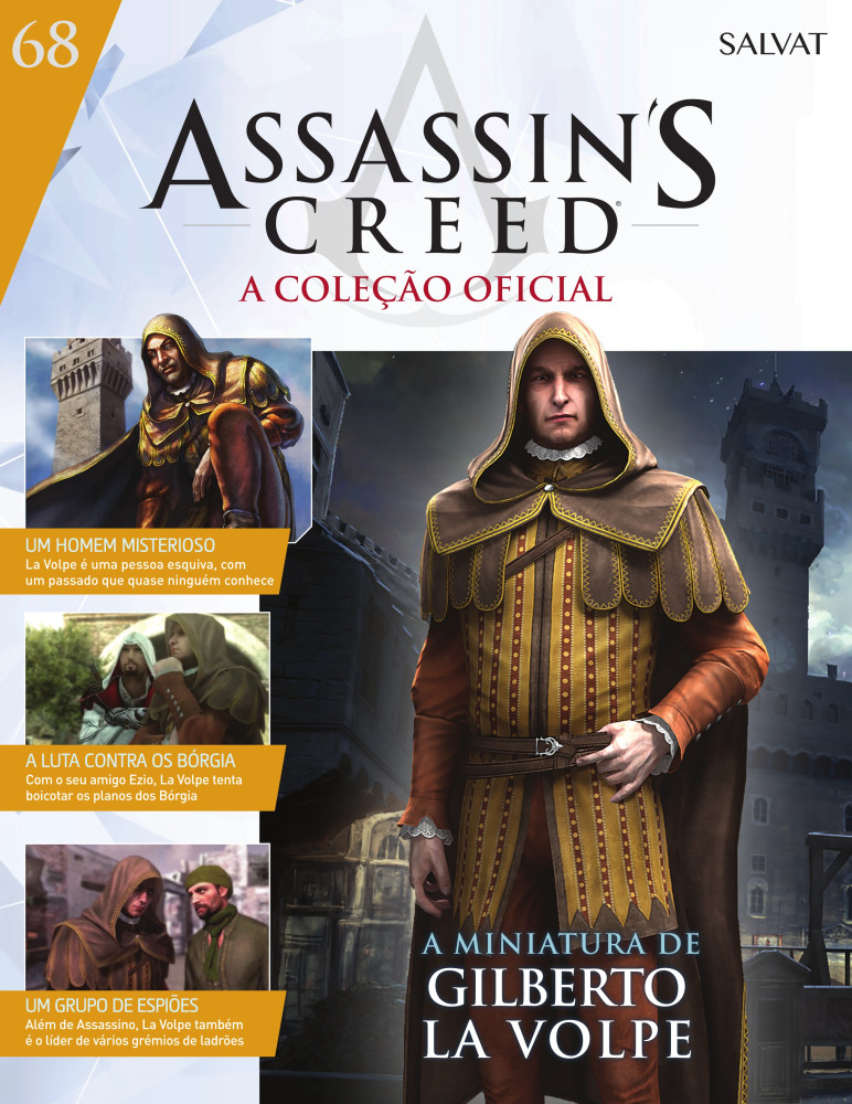 Nº68 Gilberto La VolpeAssassin's Creed - A Coleção Oficial