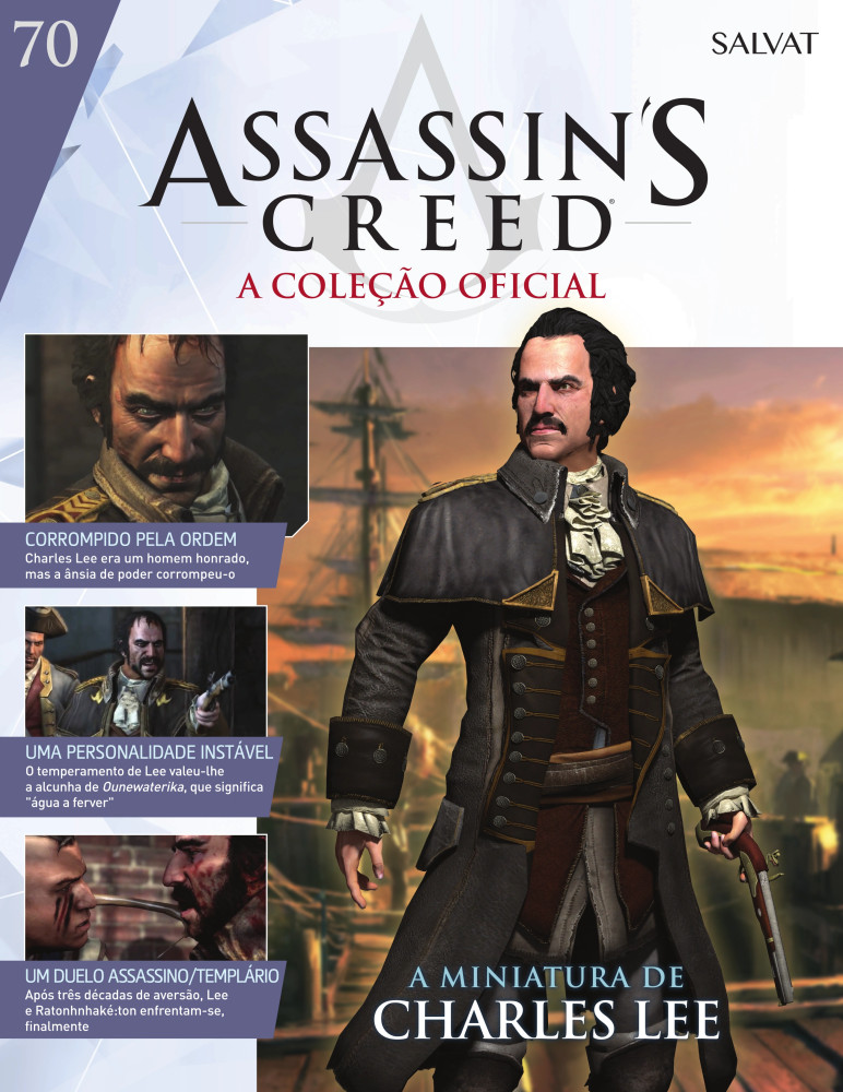 Nº70 Charles LeeAssassin's Creed - A Coleção Oficial