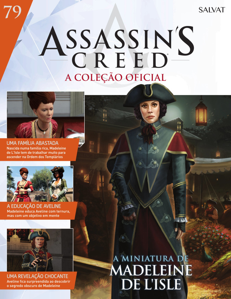 Nº79 Madeleine De L'IsleAssassin's Creed - A Coleção Oficial