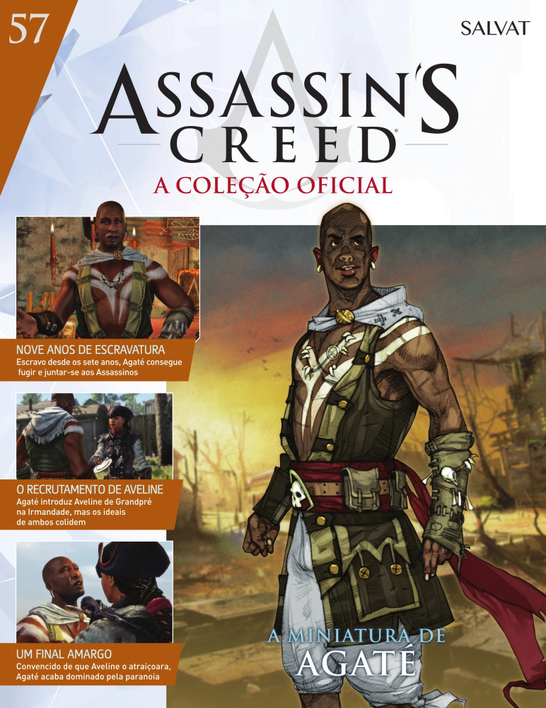 Nº57 AgatéAssassin's Creed - A Coleção Oficial