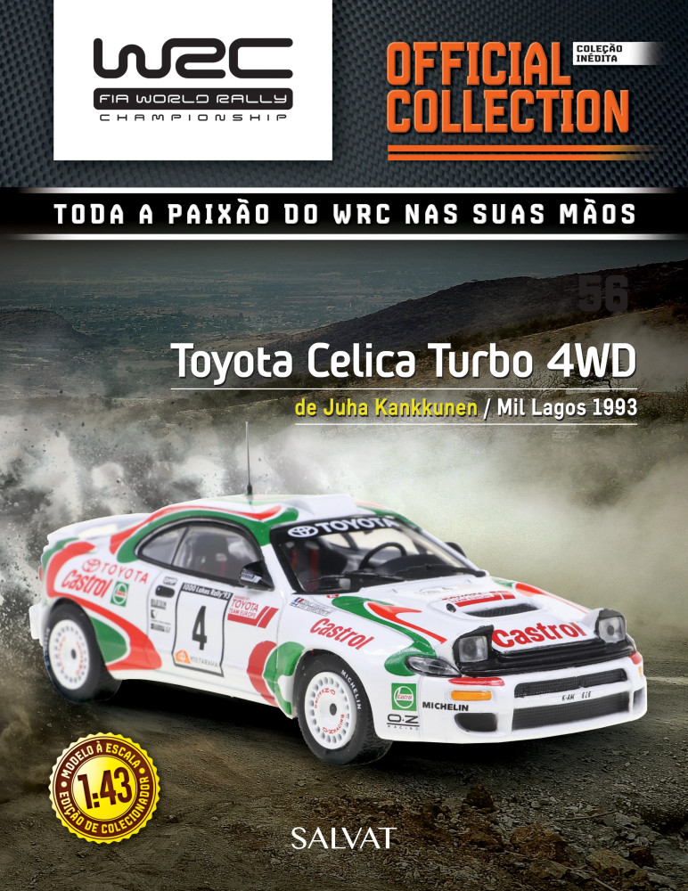 Toyota Celica Turbo 4WD 1993 WRC Nº44