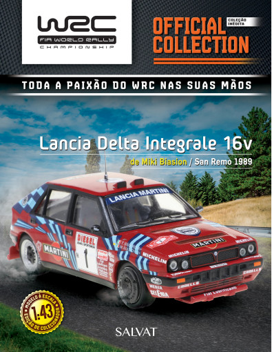 Lancia Delta Integrale 16v 1989 WRC Nº 47 Lancia Delta Integrale 16v 1989 WRC Nº 47