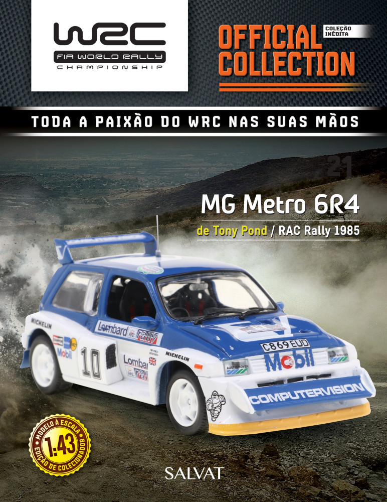 MG Metro 6R4 1985 WRC Nº 48