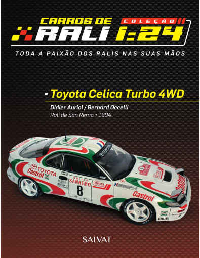 Toyota Celica Turbo 4WD Didier Auriol Bernard Occelli Toyota Celica Turbo 4WD Didier Auriol Bernard Occelli