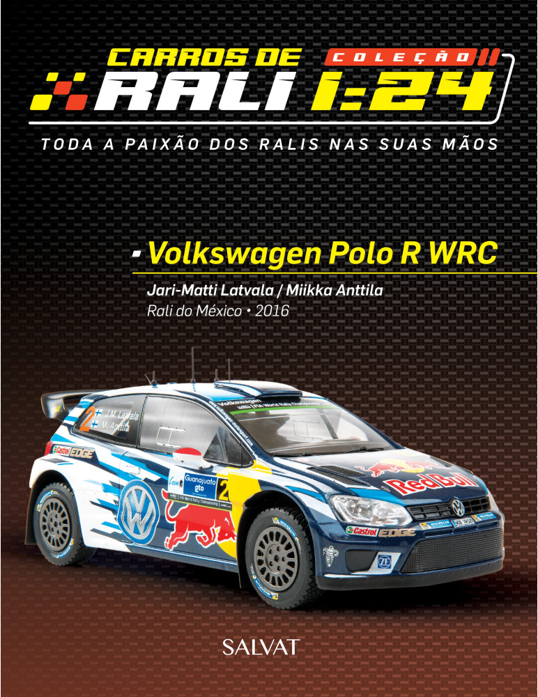 Volkswagen Polo R WRC Jari-Matti Latvala Miikka Anttila