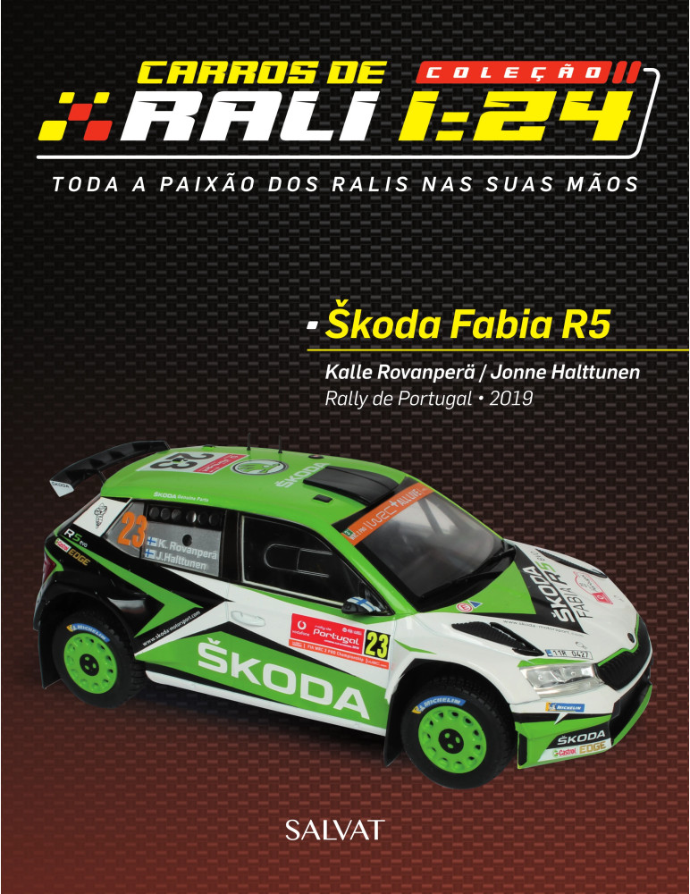 Skoda Fabia R5 Kalle Rovanperä / Jonne Halttunen