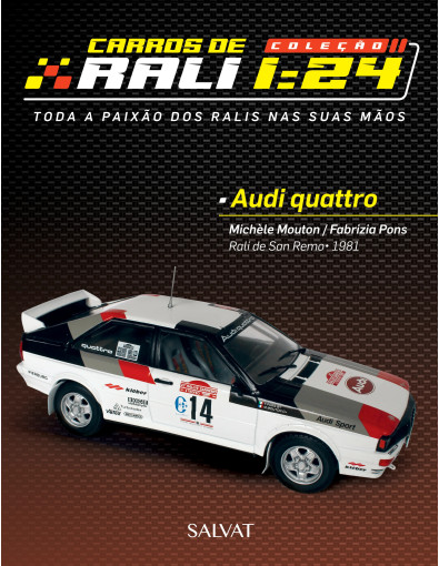 Audi quattro Michèle Mouton / Fabrizia Pons Audi quattro Michèle Mouton / Fabrizia Pons