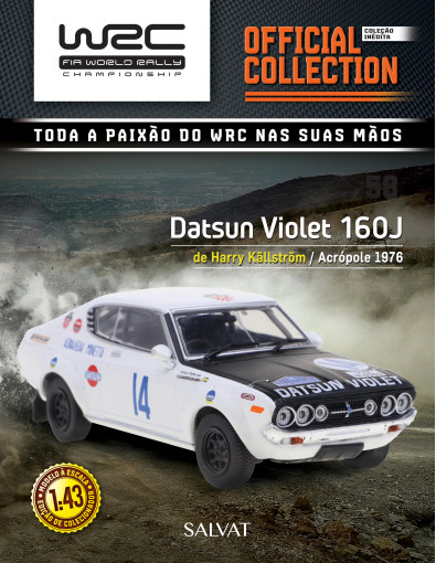 Datsun Violet 160J 1976 WRC Nº 52