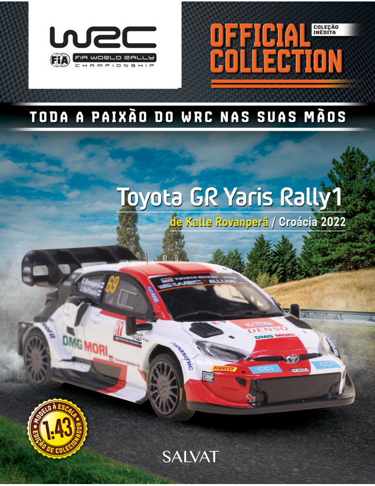 Toyota GR Yaris Rally 1 2022 WRC Nº 62