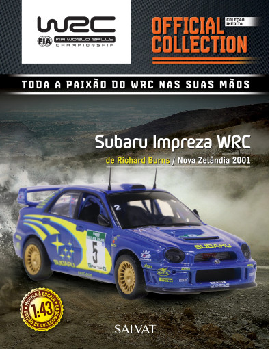 Subaru Impreza WRC 2001 WRC Nº 58 Subaru Impreza WRC 2001 WRC Nº 58