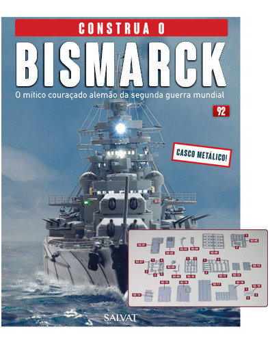 Nº 92 Construa o Bismarck Nº 92 Construa o Bismarck
