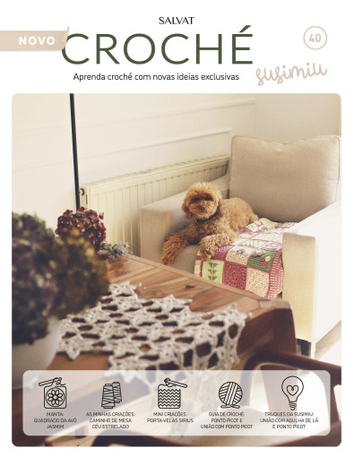 Nº40 Novo Croché Susimiu Nº40 Novo Croché Susimiu