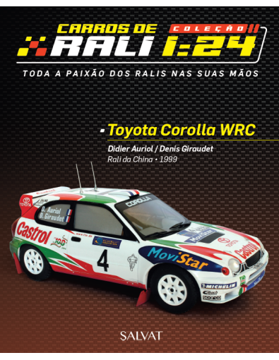 Toyota Corolla WRC / Didier Auriol -  Denis Giraudet Toyota Corolla WRC / Didier Auriol -  Denis Giraudet