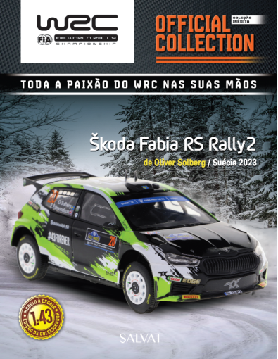 Škoda Fabia RS Rally2 2023 WRC Nº 80 Škoda Fabia RS Rally2 2023 WRC Nº 80