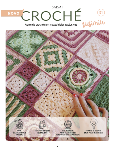Nº51 Novo Croché Susimiu Nº51 Novo Croché Susimiu