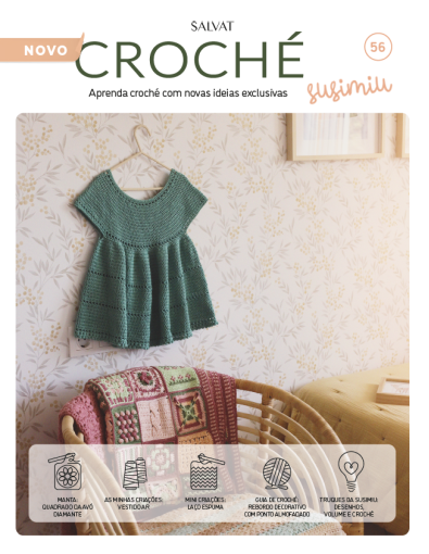 Nº56 Novo Croché Susimiu Nº56 Novo Croché Susimiu
