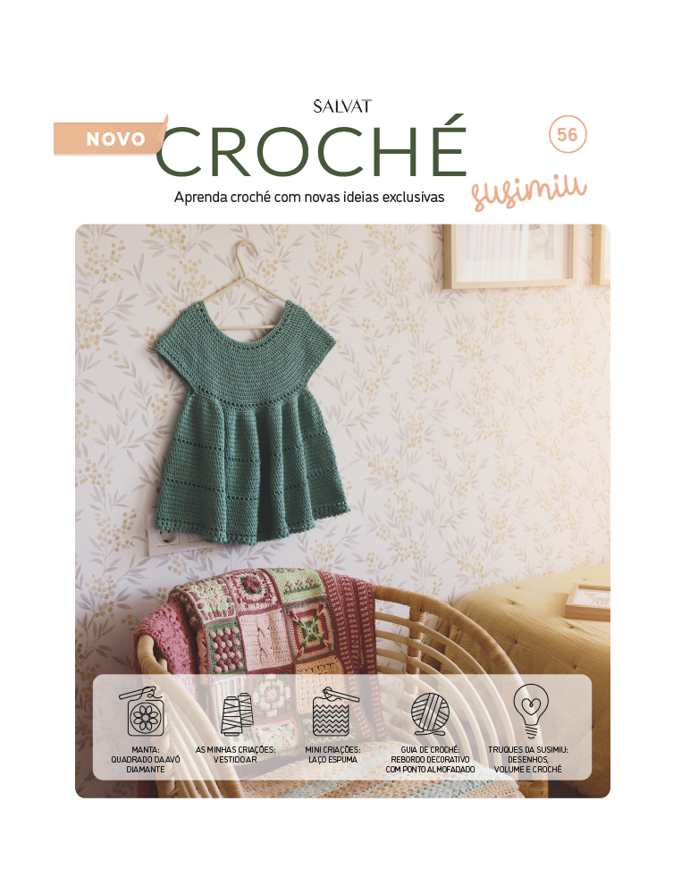 Nº56 Novo Croché Susimiu Nº56 Novo Croché Susimiu