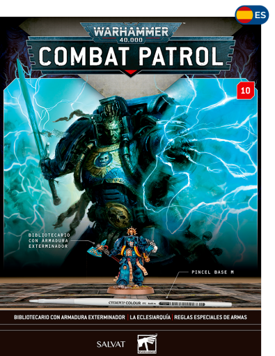 Bibliotecario con Armadura Exterminador + Pincel base M