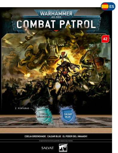 2 tintas (Coelia Greenshade, Calgar Blue)