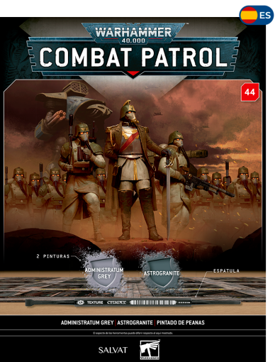 2 tintas (Administratum Grey, Astrogranite)