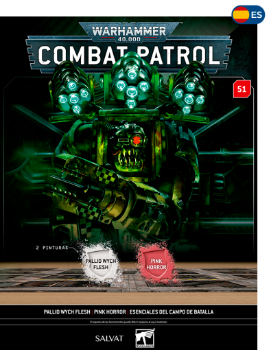 2 tintas (Pallid Wych Flesh, Pink Horror)