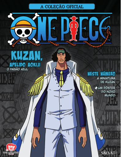 One Piece Nº 17 - Kuzan, Apelido Aokiji One Piece Nº 17 - Kuzan, Apelido Aokiji