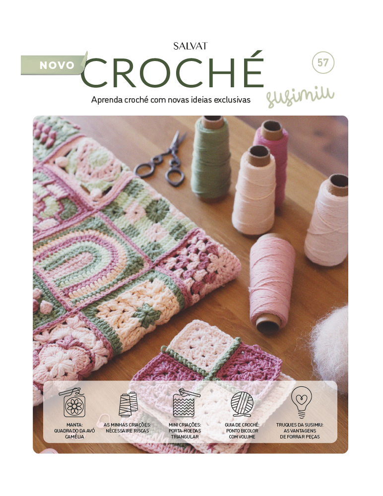 Nº57 Novo Croché Susimiu Nº57 Novo Croché Susimiu