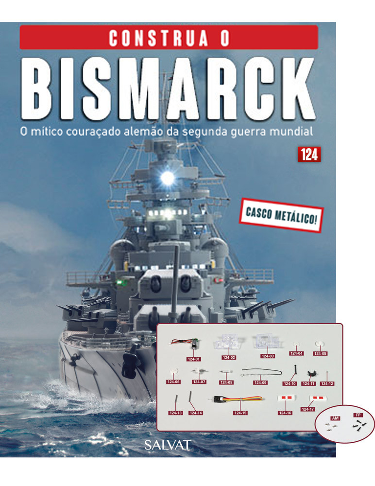 Nº 124 Construa o Bismarck