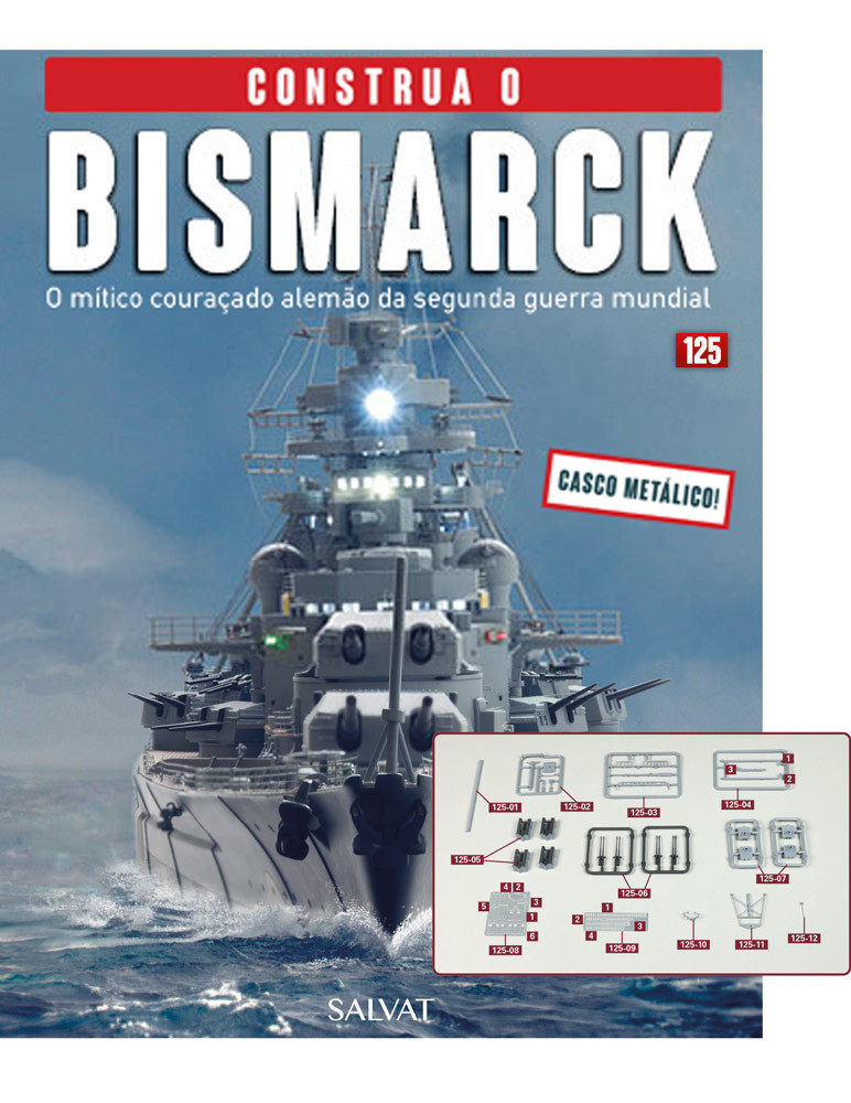 Nº 124 Construa o Bismarck