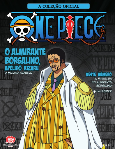 One Piece Nº 27 - O almirante Borsalino Apelido Kizaru One Piece Nº 27 - O almirante Borsalino Apelido Kizaru