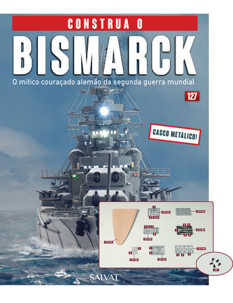 Nº 127 Construa o Bismarck