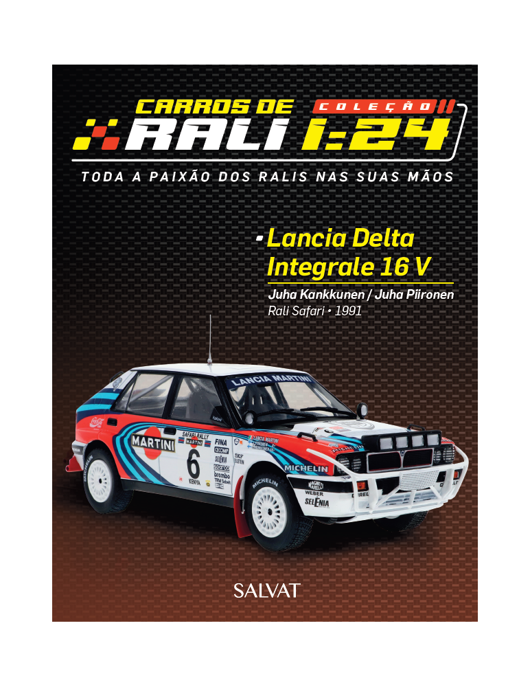 Lancia Delta Integrale 16 V / Juha Kankkunen - Juha Piironen