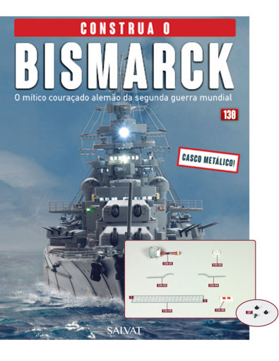 Nº 130 Construa o Bismarck
