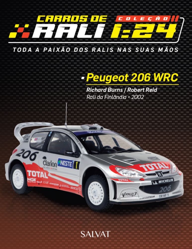 Peugeot 206 WRC / Richard Burns - Robert Reid