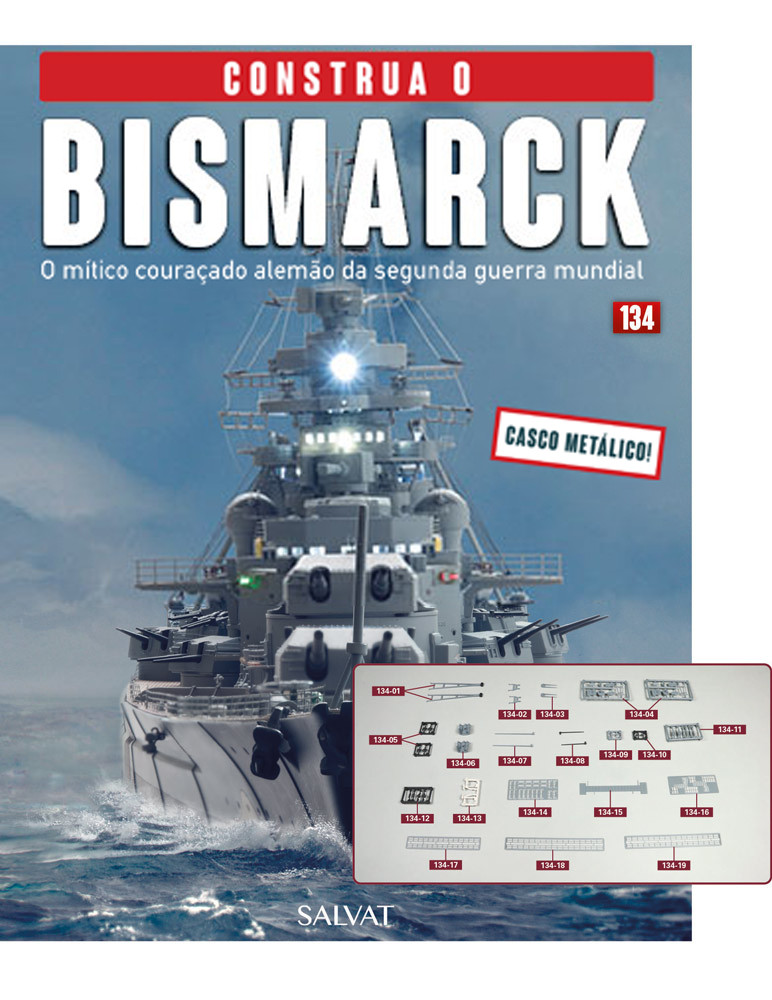 Nº 134 Construa o Bismarck