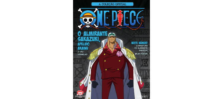 One Piece Nº 34 - O almirante Sakazuki, Apelido Akainu