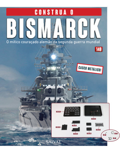 Nº 140 Construa o Bismarck