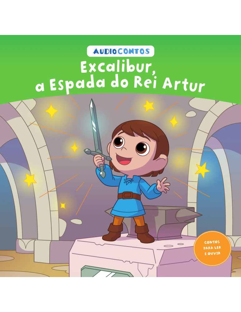 O conto de Excalibur, a espada de Rei Artur