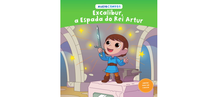 O conto de Excalibur, a espada de Rei Artur