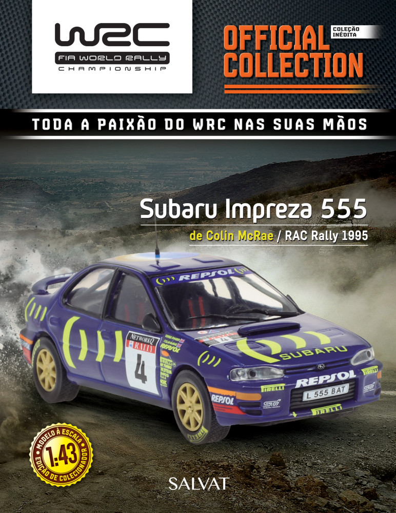 Subaru Impreza 555 1995 WRC Nº 4