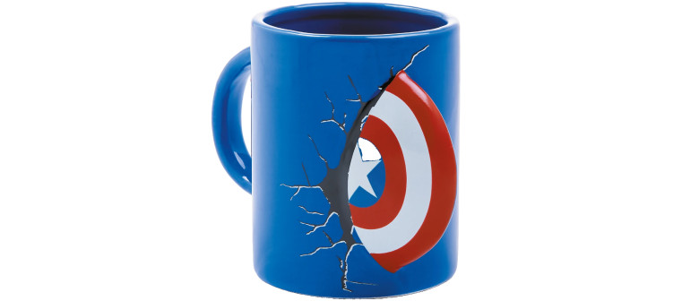 Nº 1 - Caneca Capitão América