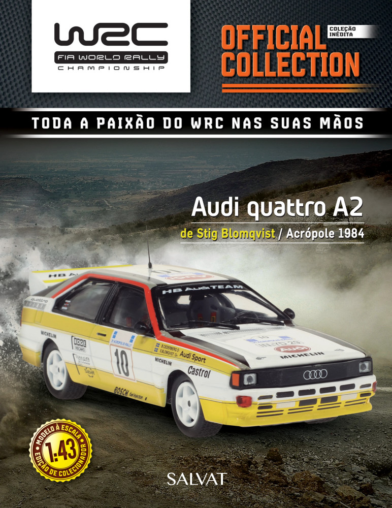 Audi quattro A2 1984 WRC Nº 8